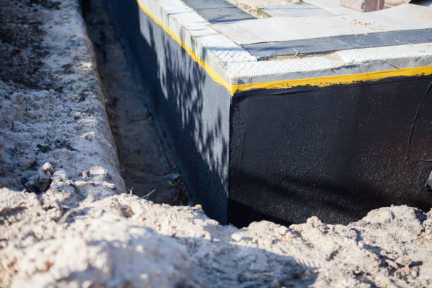 Residential Waterproofing installation at a Edgewater, NJ home by SJ Waterproofing Pros